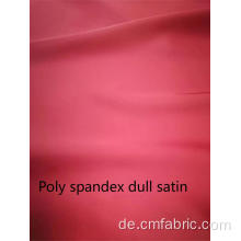 Gewebter Polyester spandex stumpfes Satin gefälschter Acetatgewebe